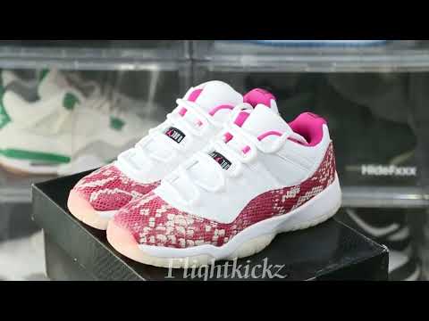 Air Jordan 11 Retro Low Pink Snakeskin (2019) (Women’s)