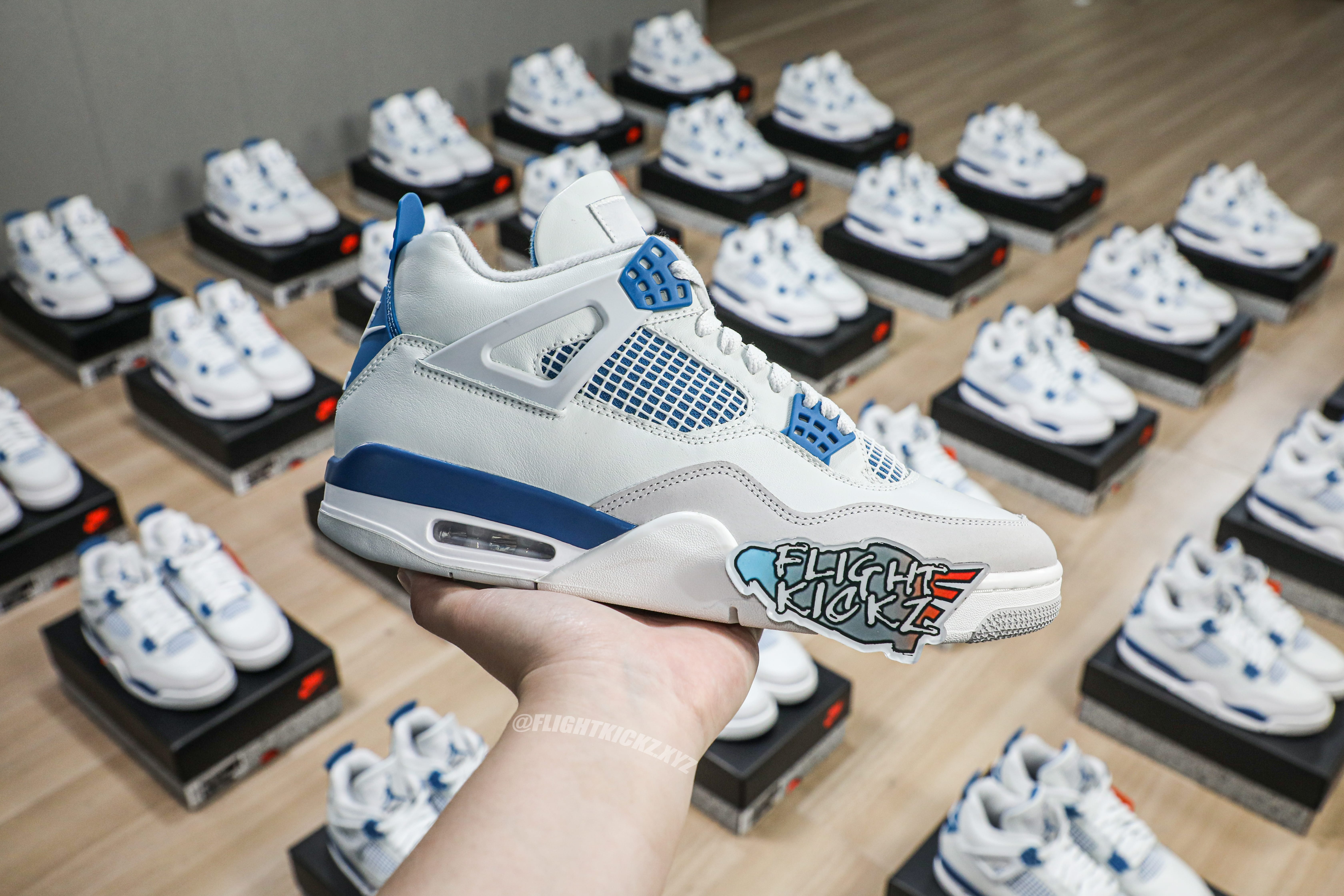 Air Jordan 4 “Military Blue 2024 (LN5 A1 Batch)