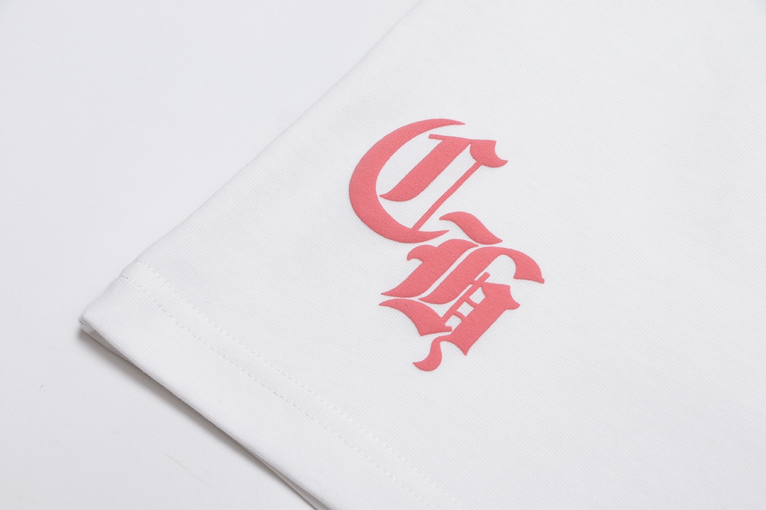 Ch*0me He**ts horsebit print cross rhinestone 2024