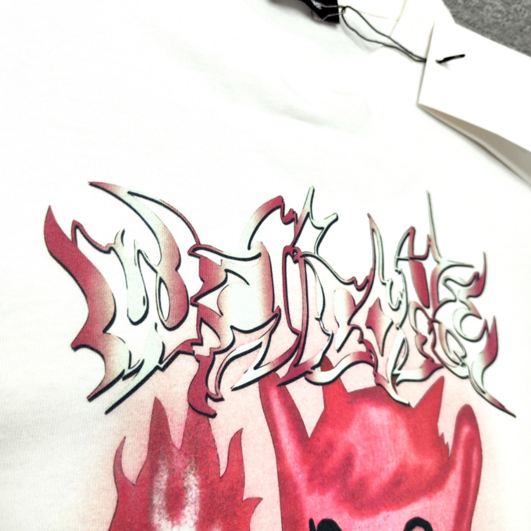 We11d0ne Monster-print Cotton T-shirt