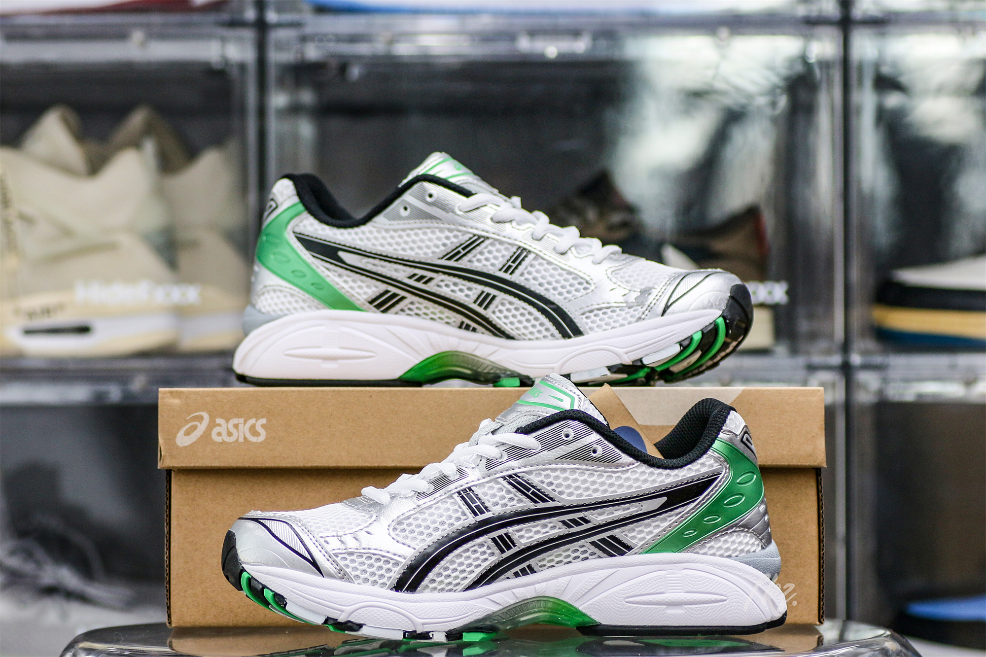 Gel Kayano 14 White Malachite Green