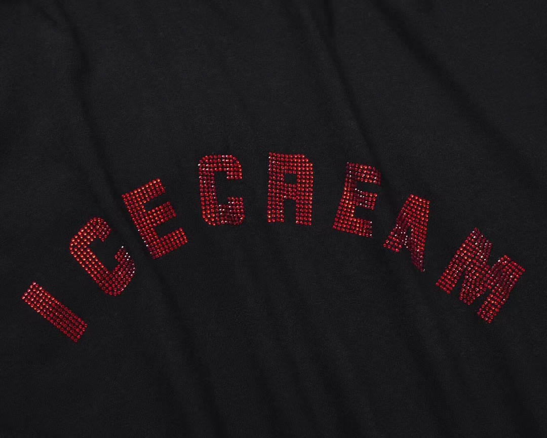 Icecream Hotfix Rhinestones Tee