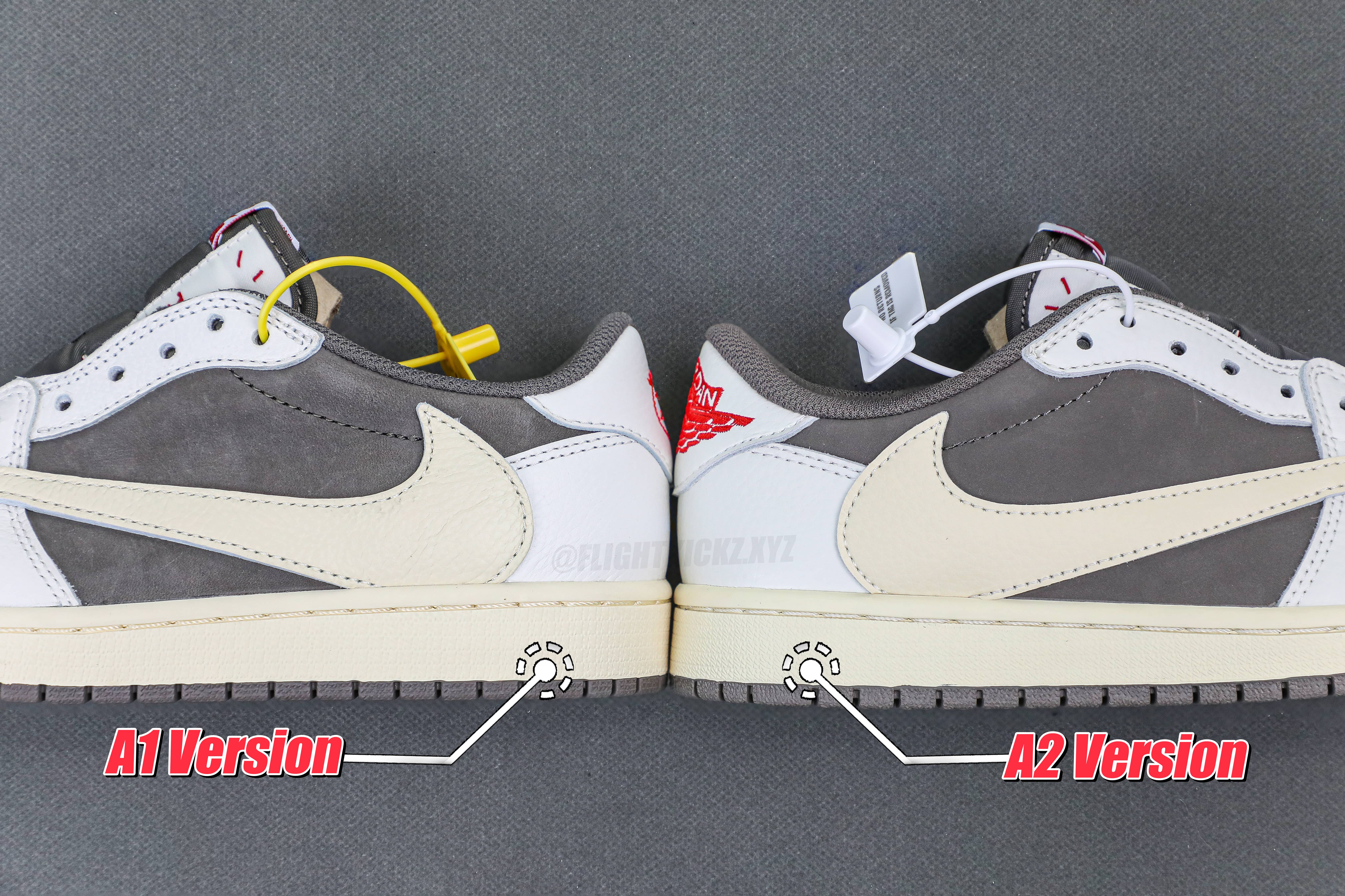 Travis Scott x Air Jordan 1 Low OG Reverse Mocha（A2 Batch)