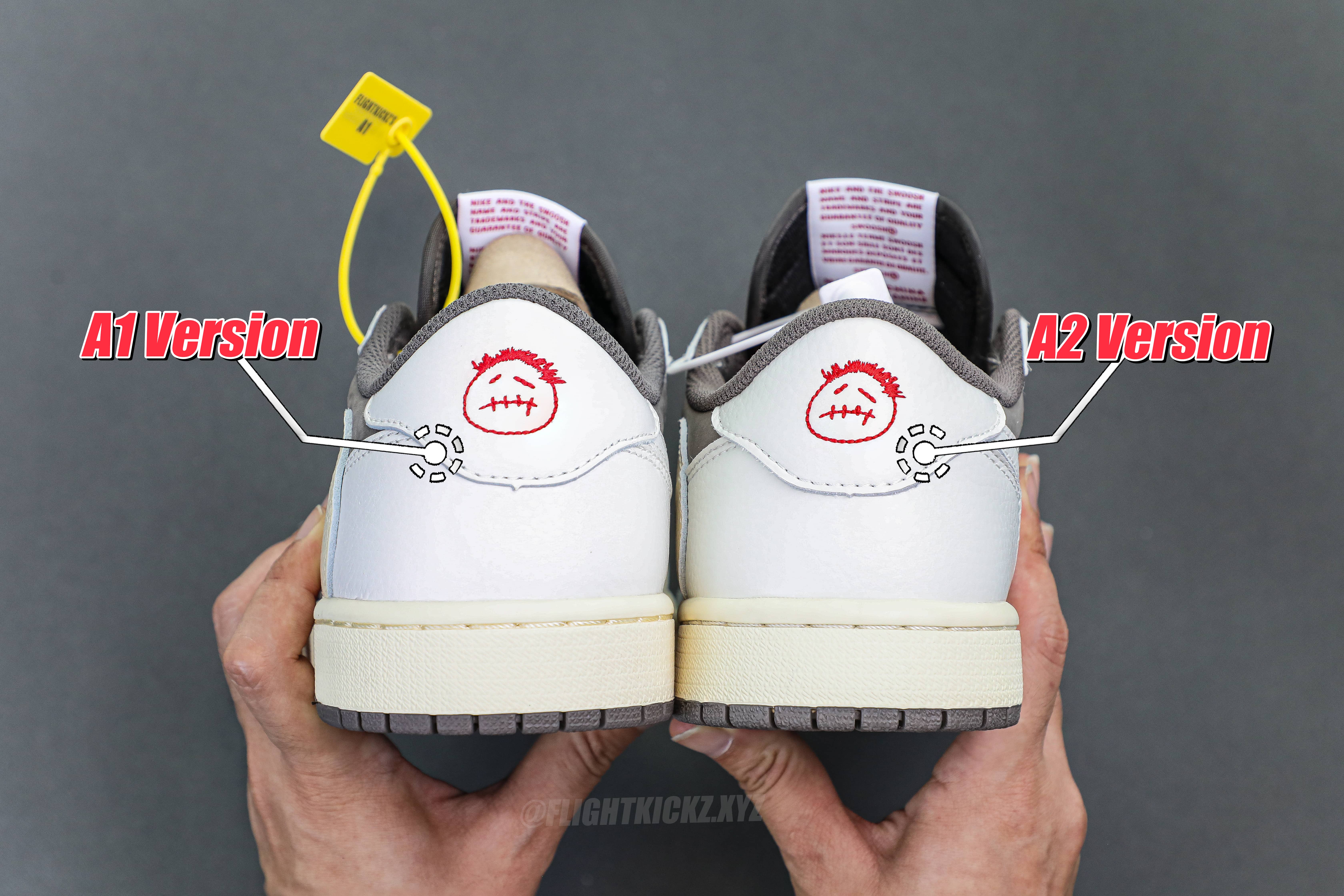 Travis Scott x Air Jordan 1 Low OG Reverse Mocha（A2 Batch)