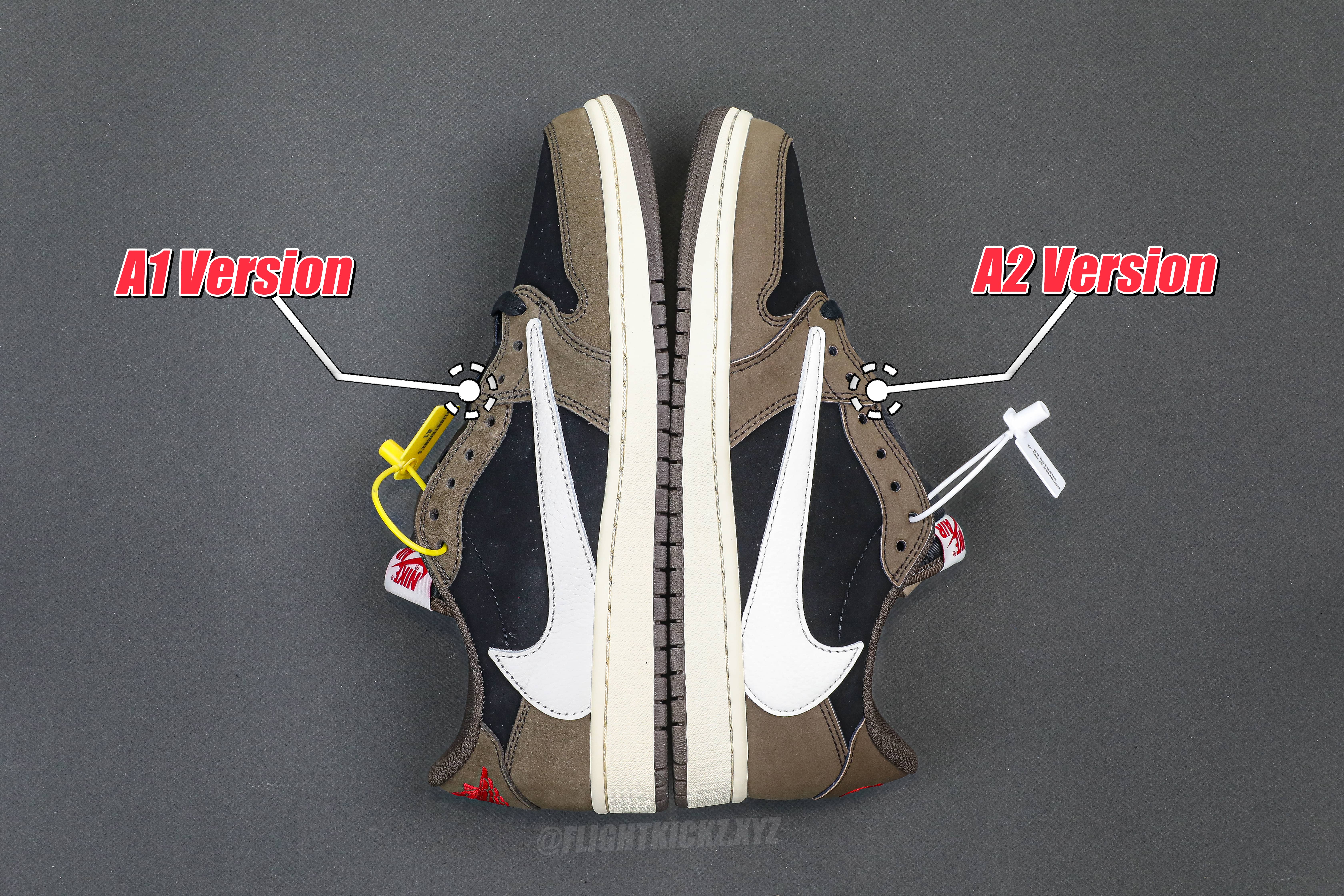 Travis Scott X Air Jordan 1 Low ‘Cactus Jack’(A2 Batch)