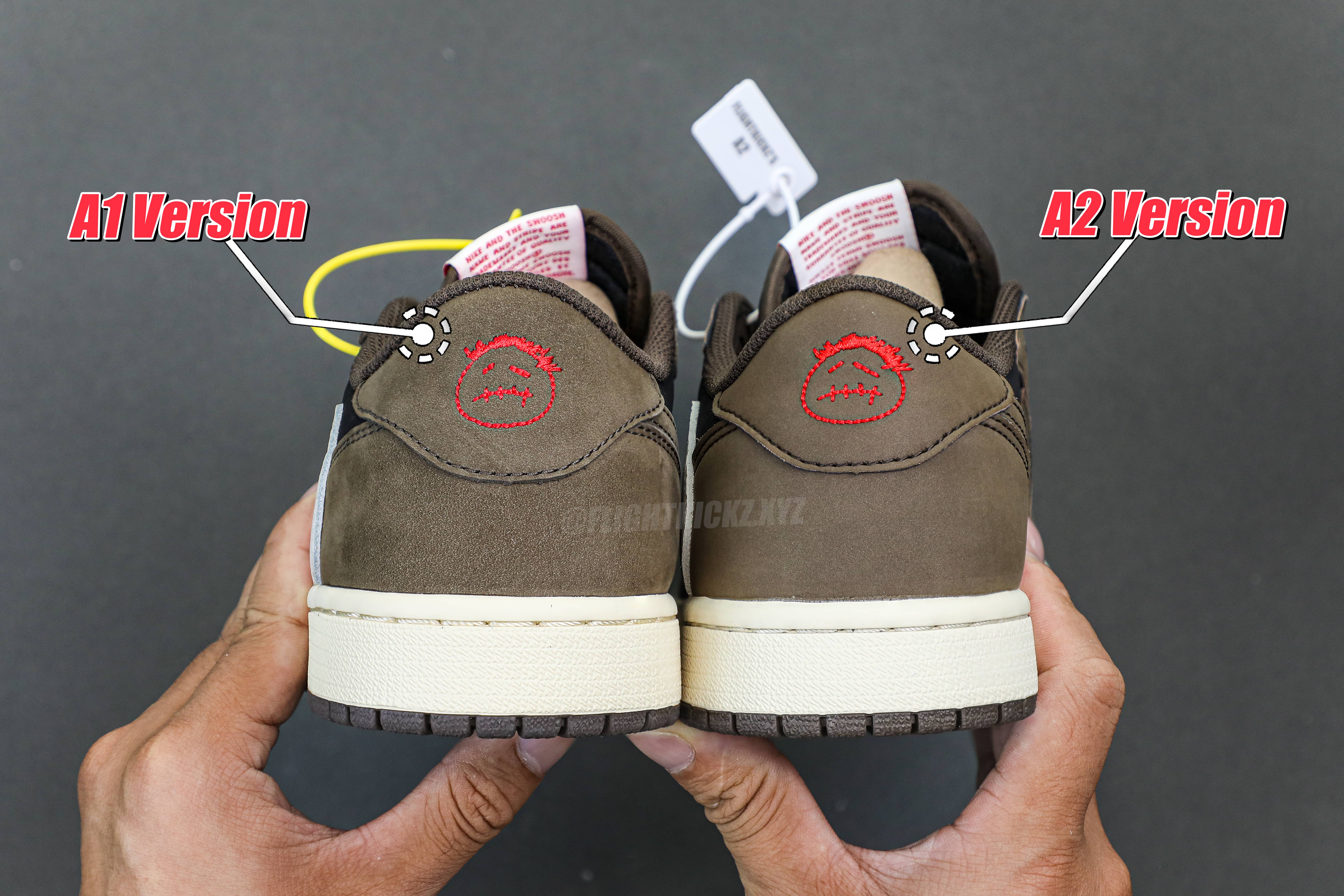 Travis Scott X Air Jordan 1 Low ‘Cactus Jack’(A2 Batch)