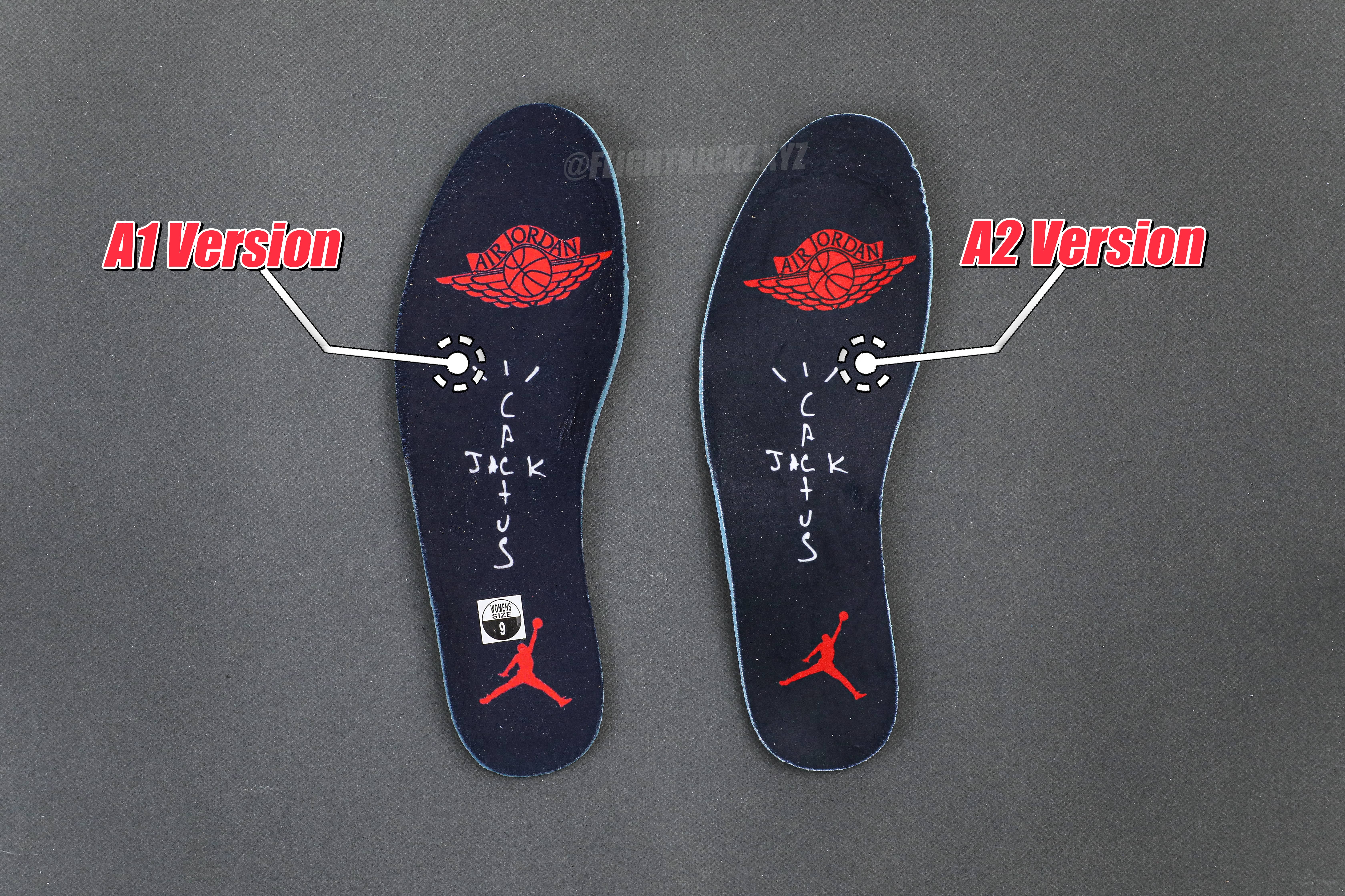 Travis Scott X Air Jordan 1 Low ‘Cactus Jack’(A2 Batch)