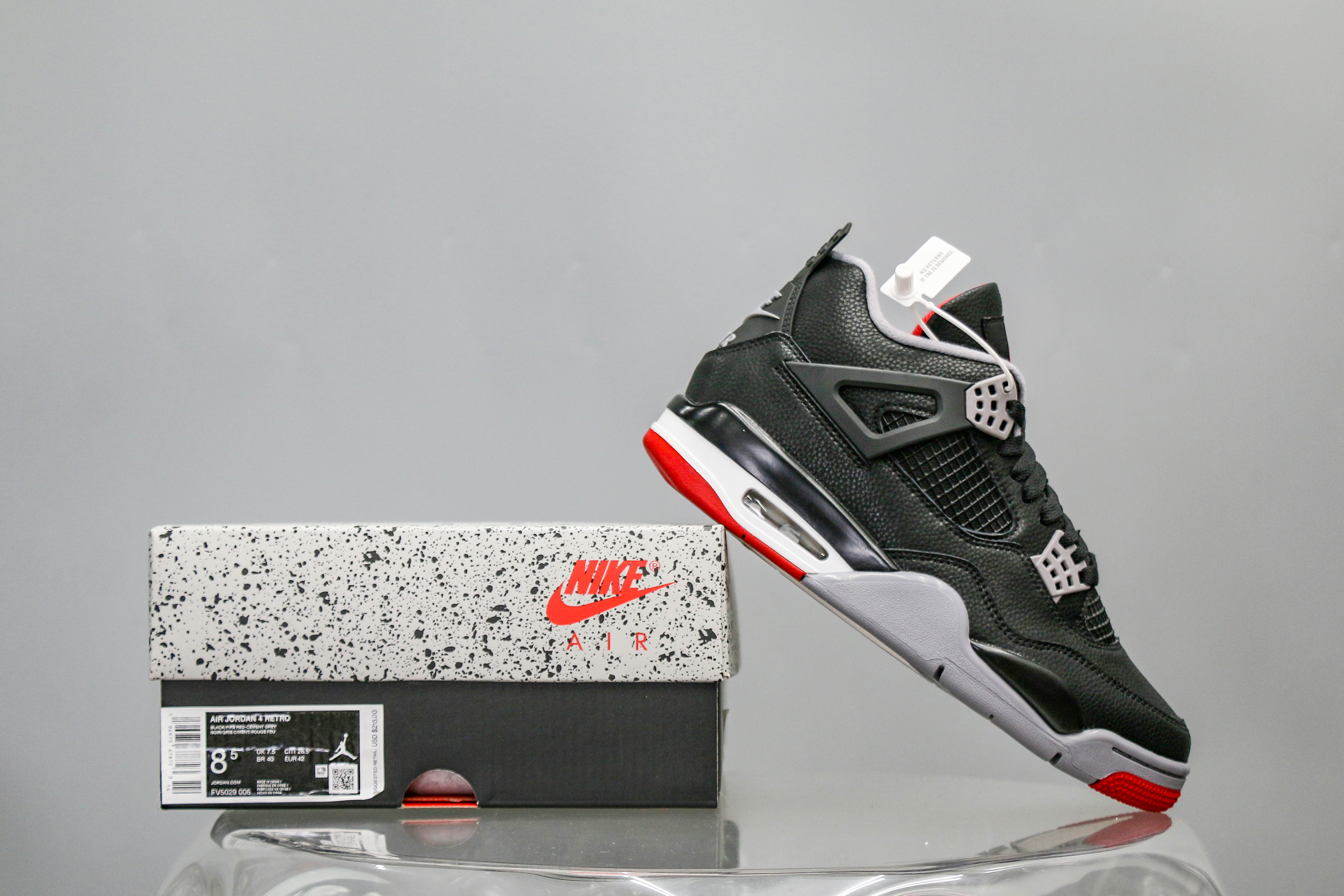 Air Jordan 4 Retro Bred Reimagined (A2 Batch)