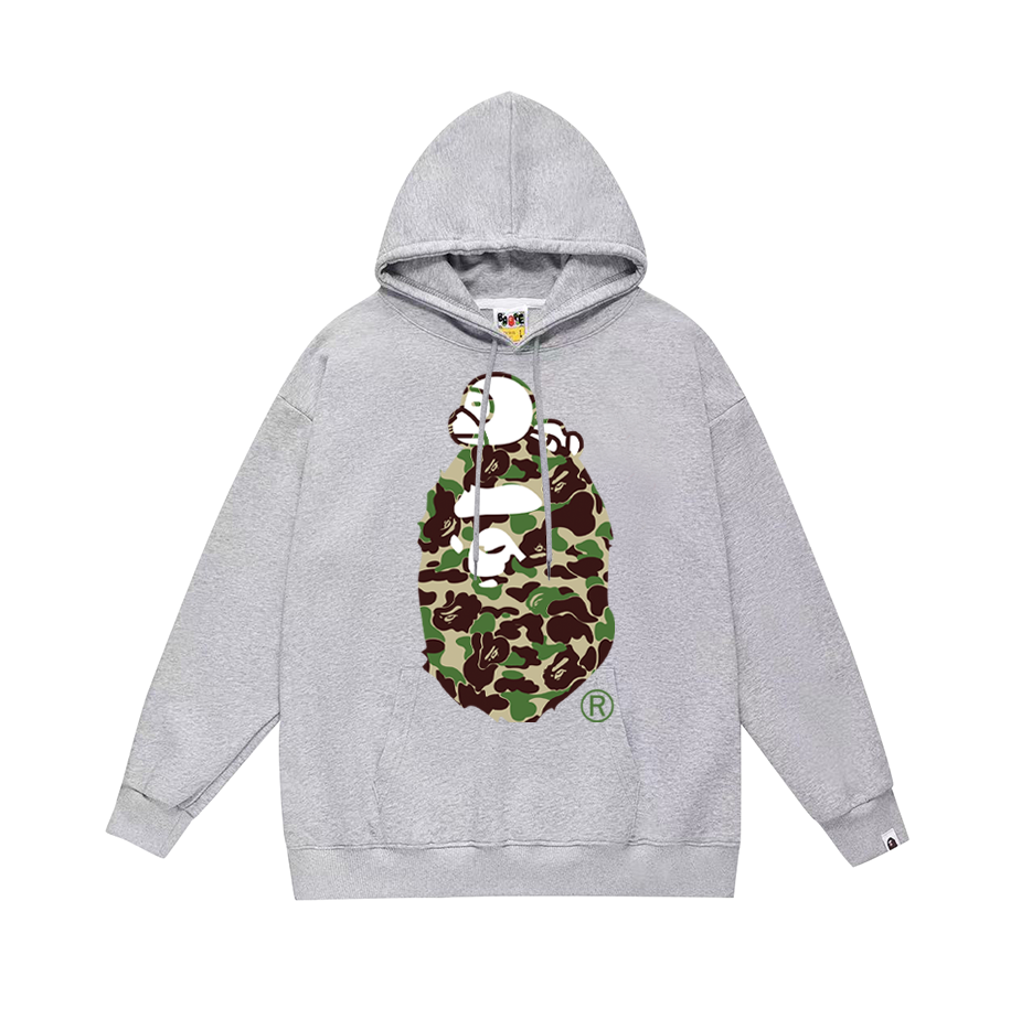 BAPE Sleepy Monkey Ape Head graphic hoodie