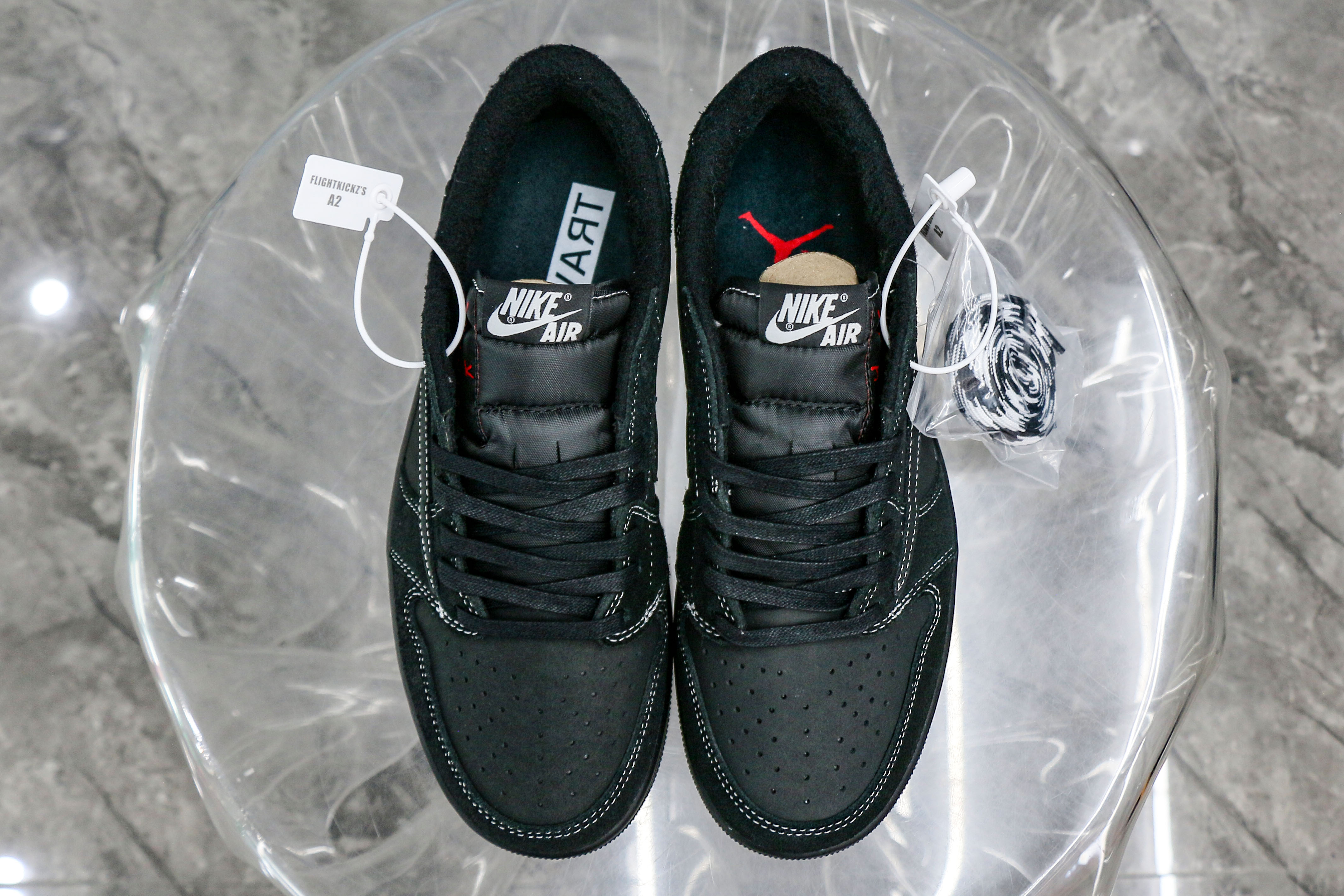 Travis Scott x Nike Air Jordan 1 Low OG “BlackPhantom”（A2 Batch)