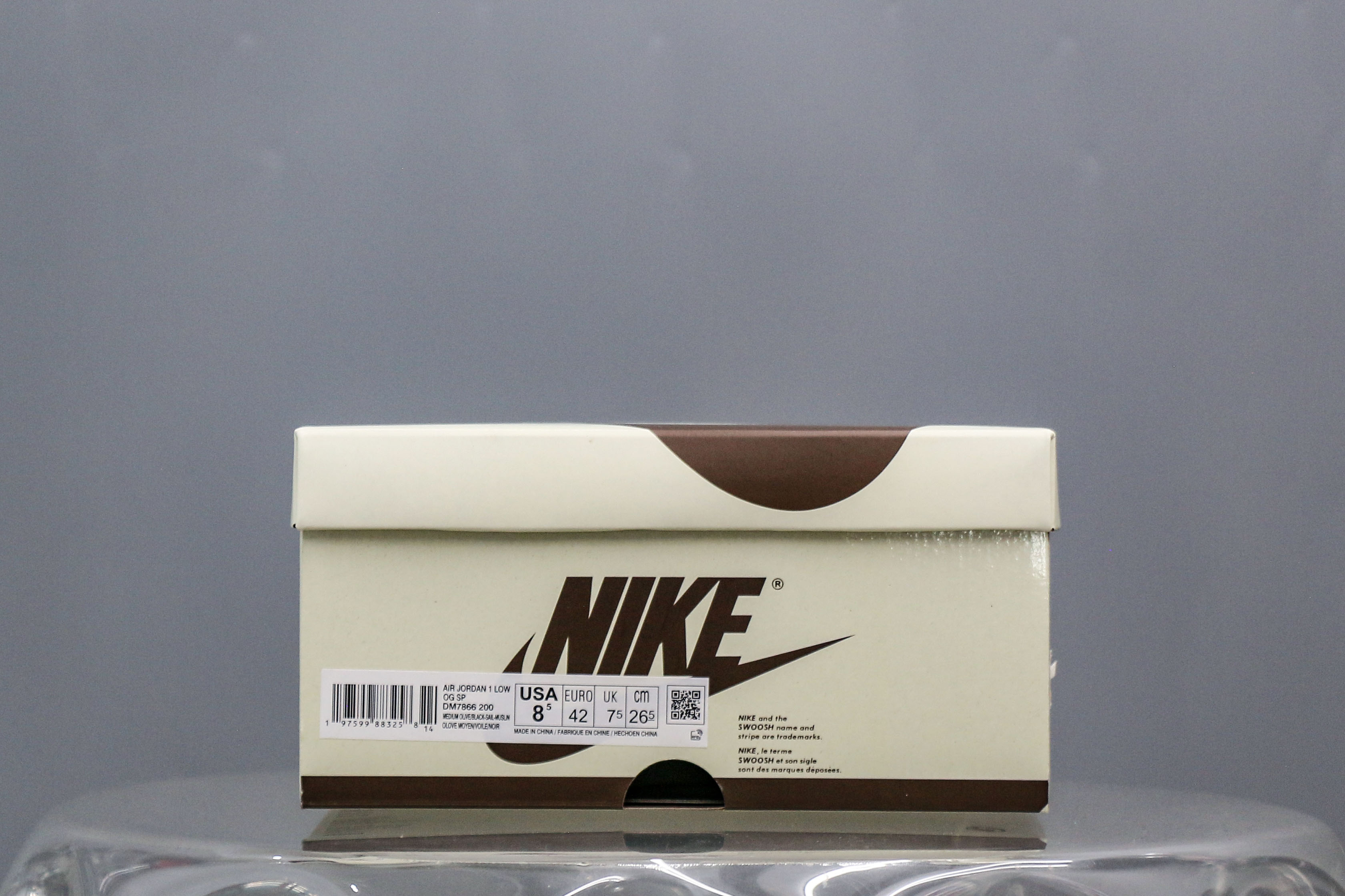 Travis Scott x Air Jordan 1 ‘ Medium Olive’ (A2 Batch)