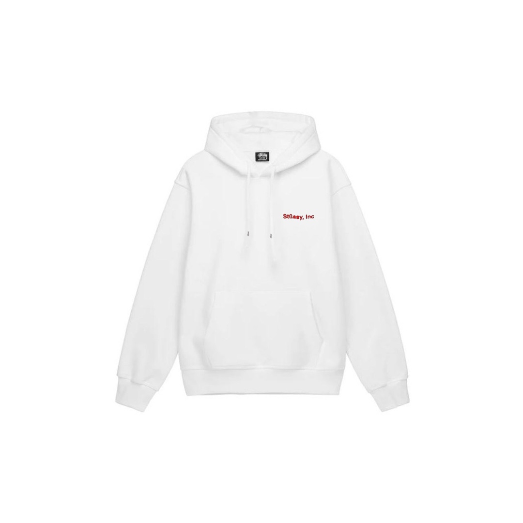 Stu$$y tag graphic print hoodie