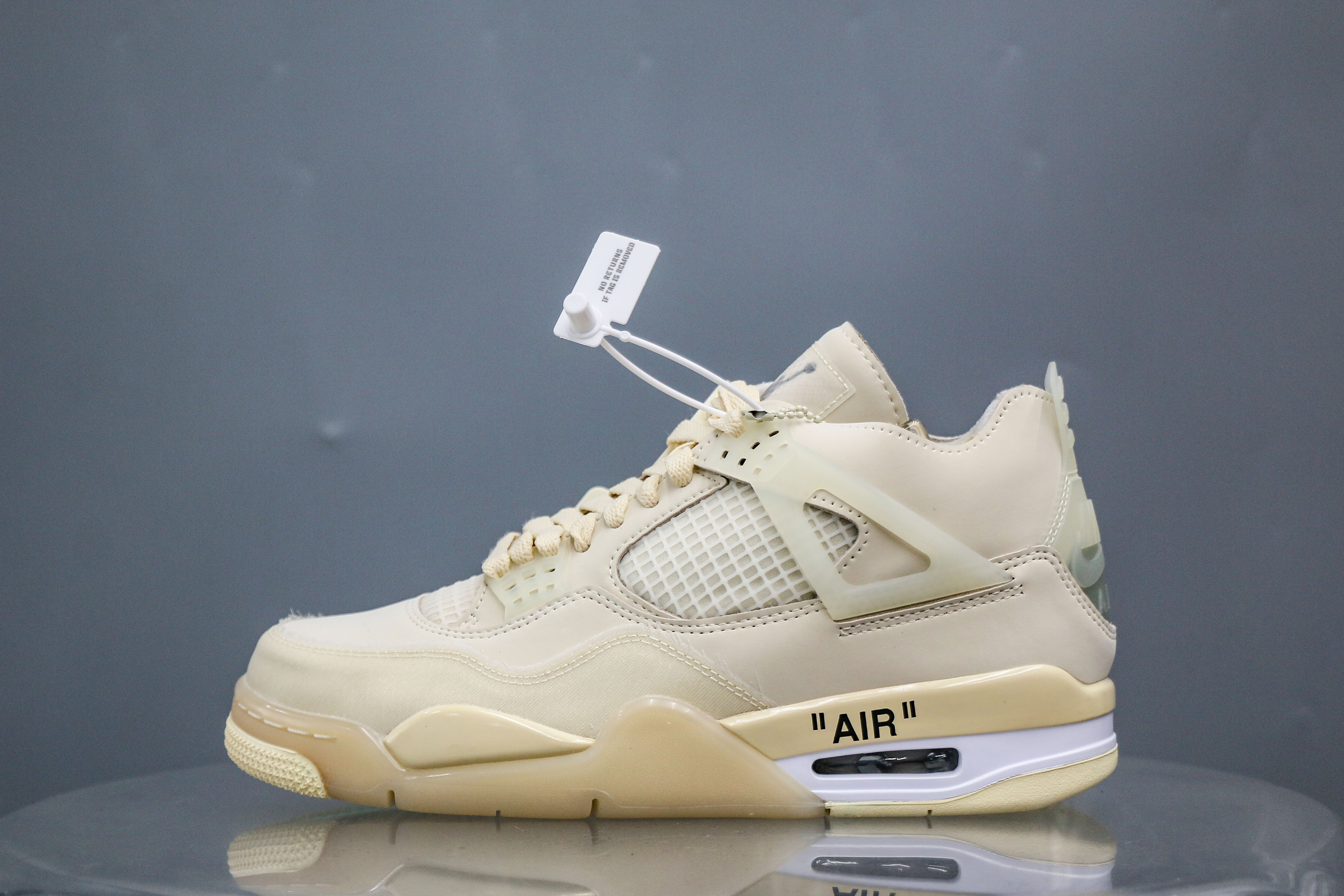 Off White x Air Jordan 4 Sail 2020 (A2 Batch)