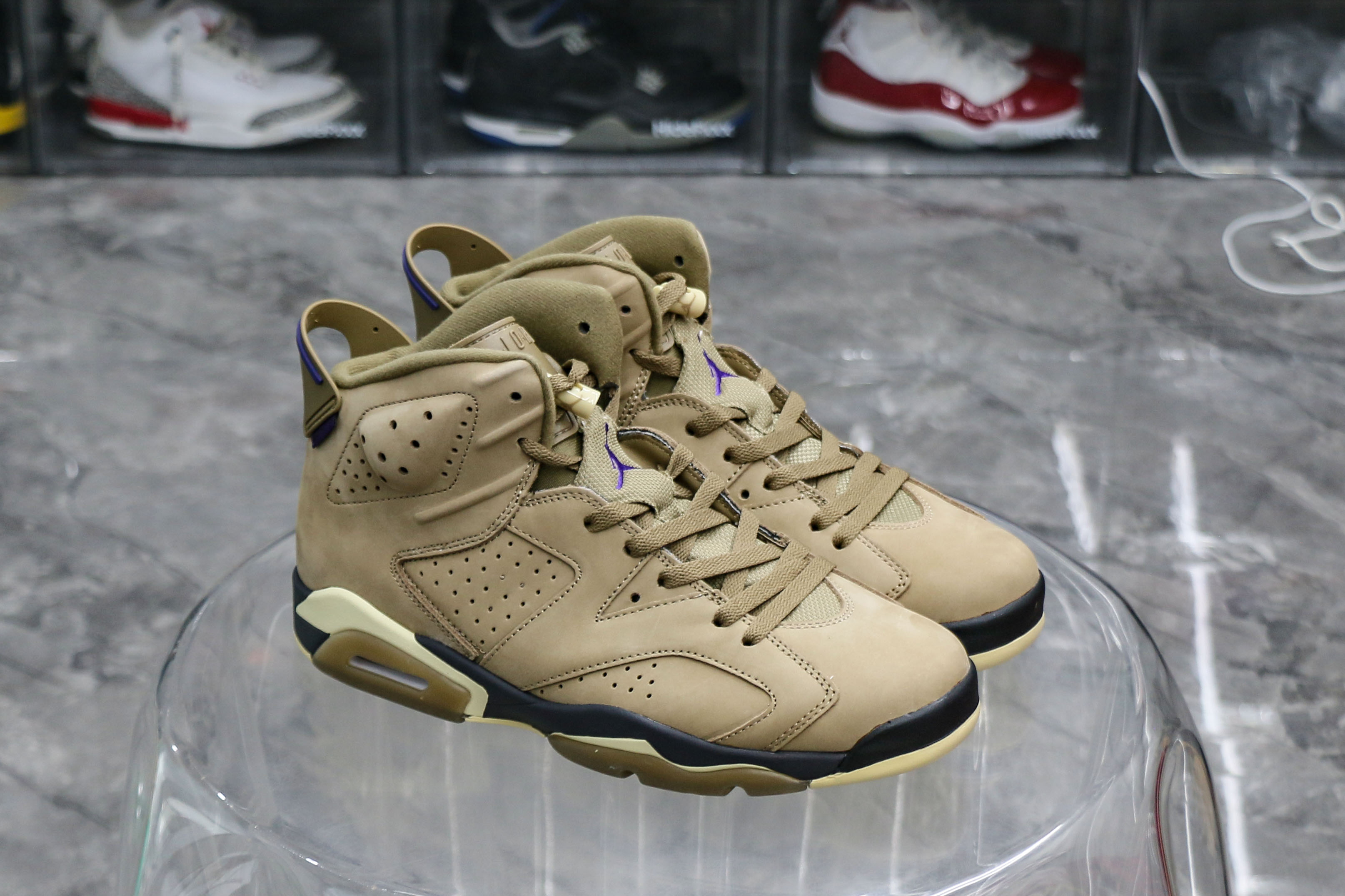 Air Jordan 6 Retro GORE TEX Brown Kelp Wmns