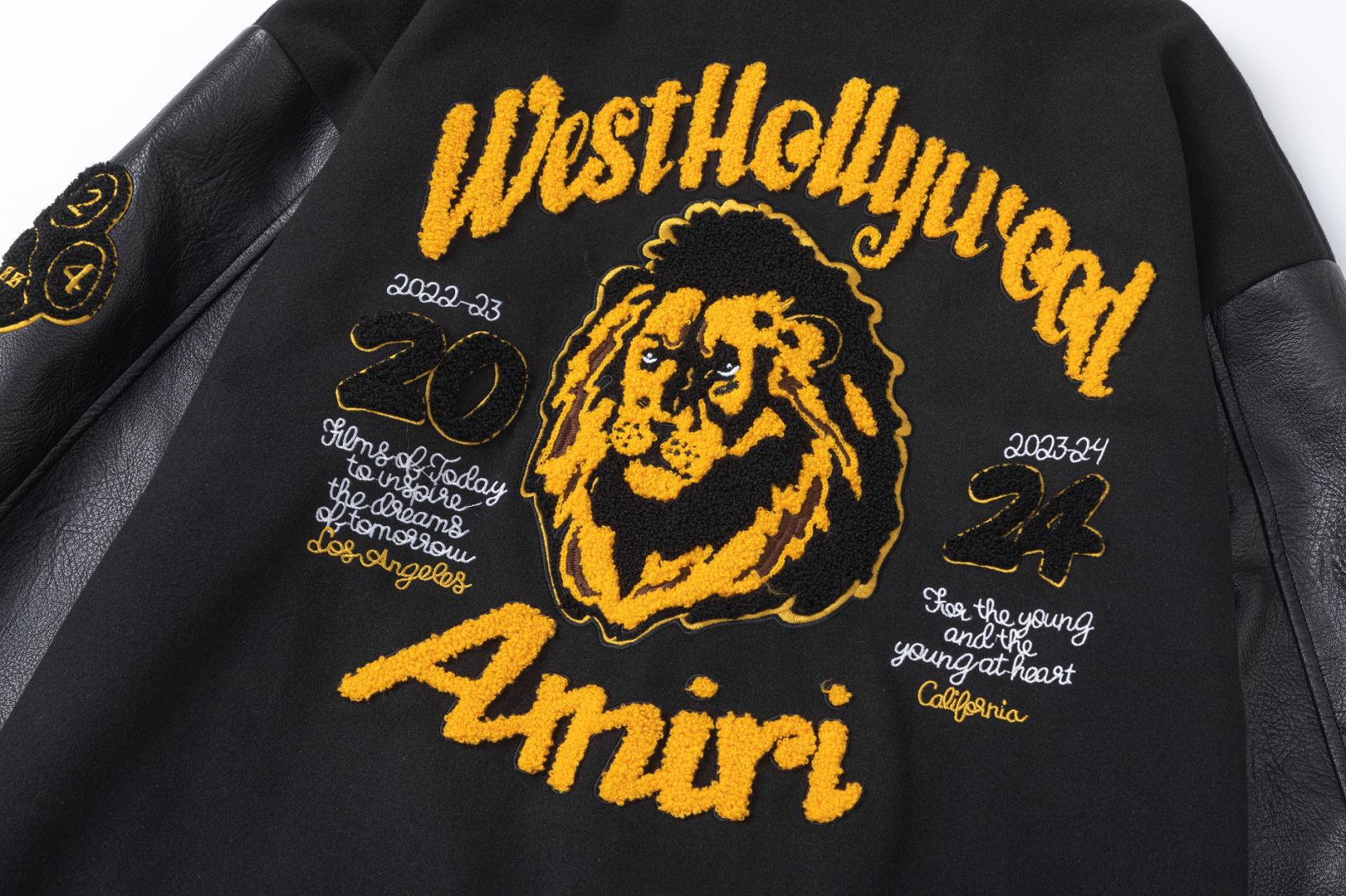 AMIRI Lion Towel Embroidery Logo