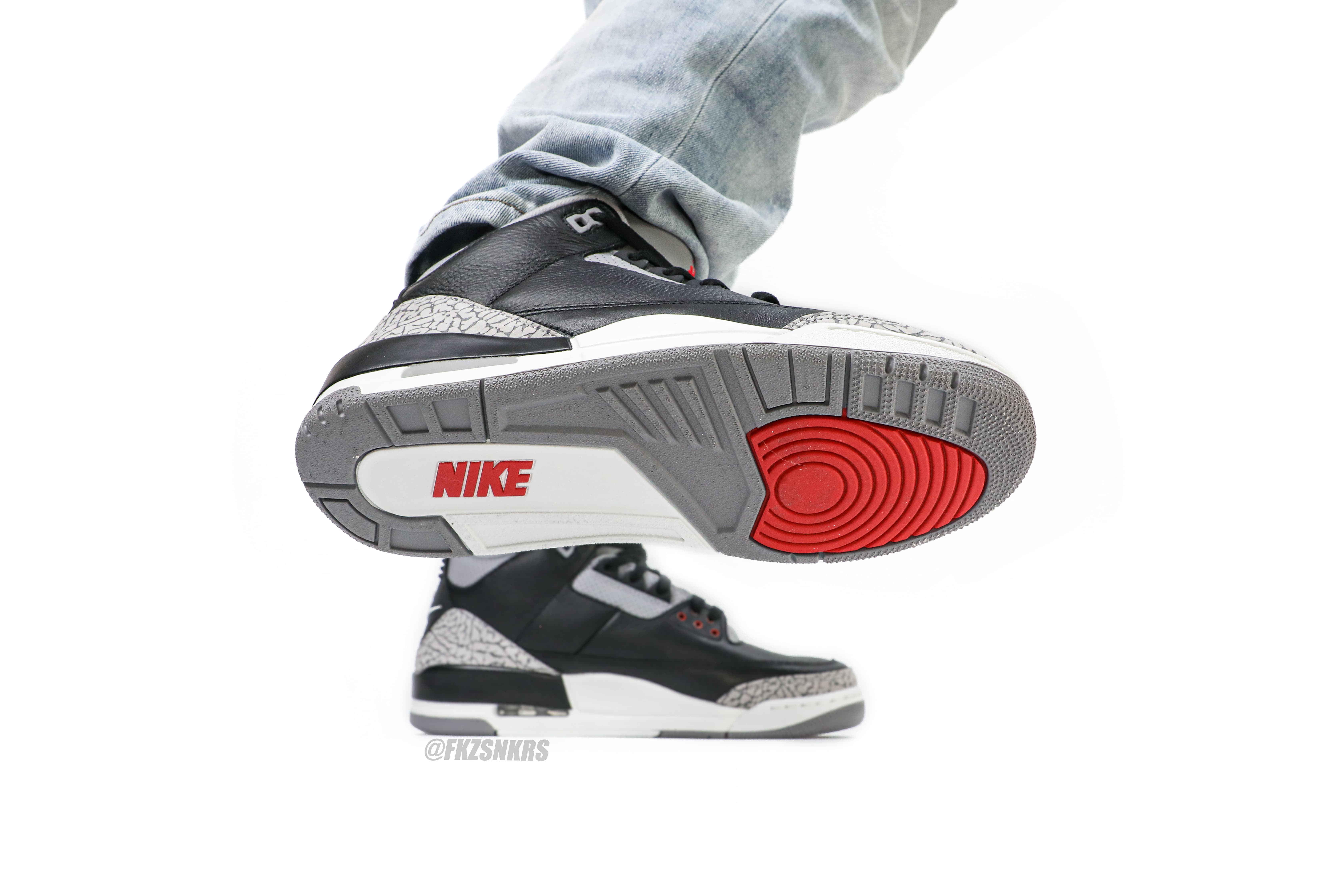 Air Jordan 3 Retro Black Cement Reimagined 2024 (Ln5 A1)