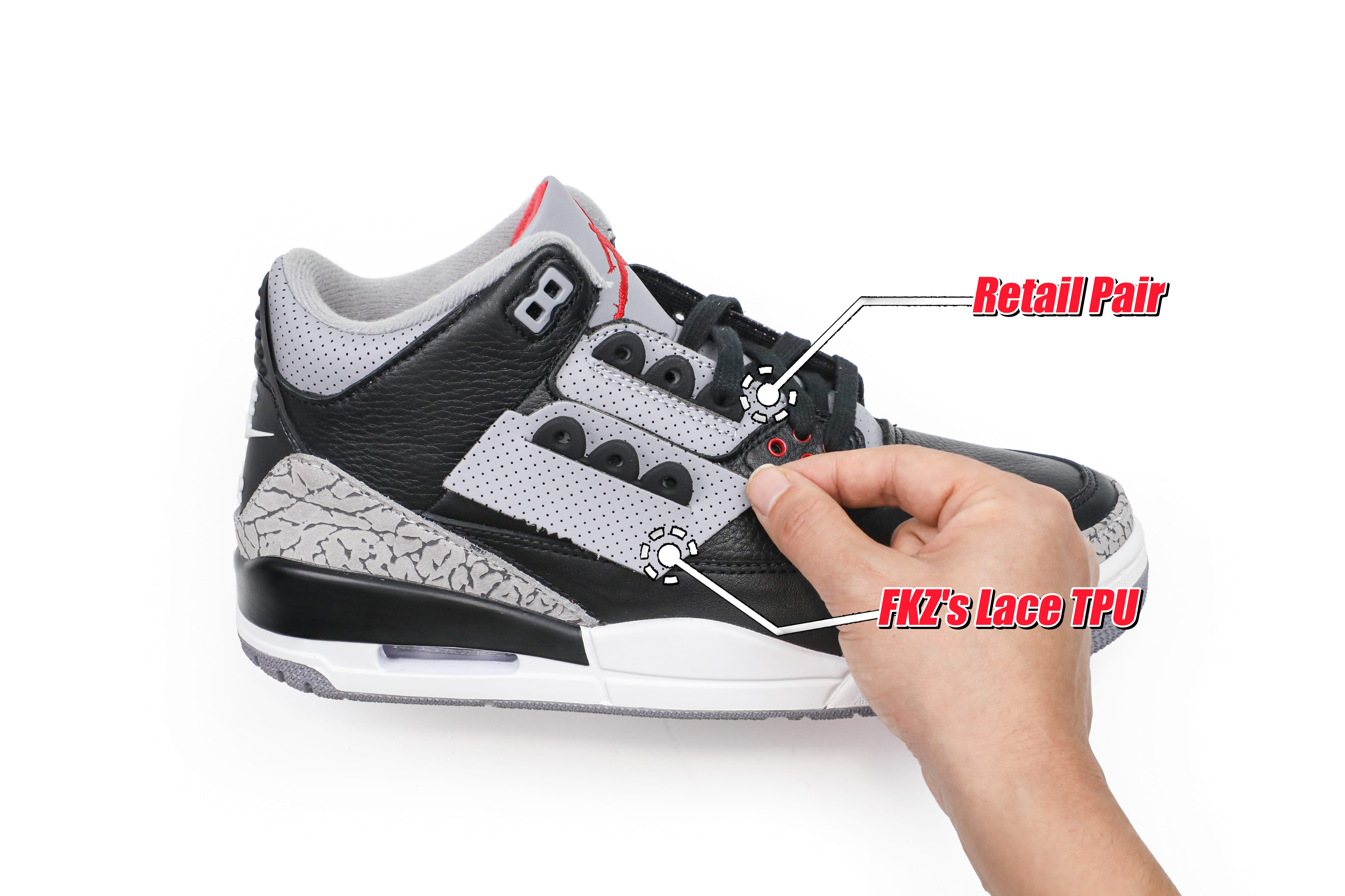 Air Jordan 3 Retro Black Cement Reimagined 2024 (Ln5 A1)