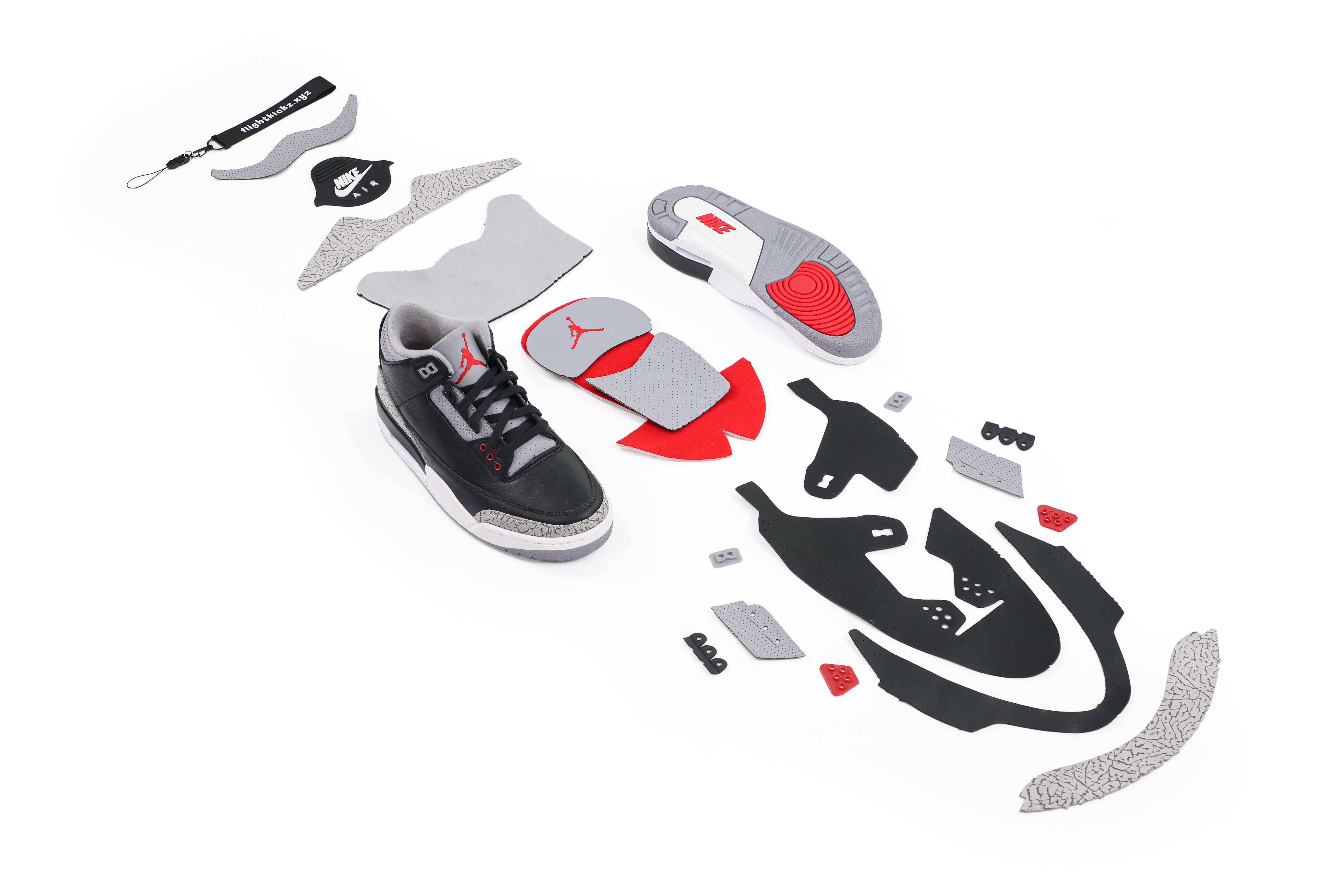 Air Jordan 3 Retro Black Cement Reimagined 2024 (Ln5 A1)