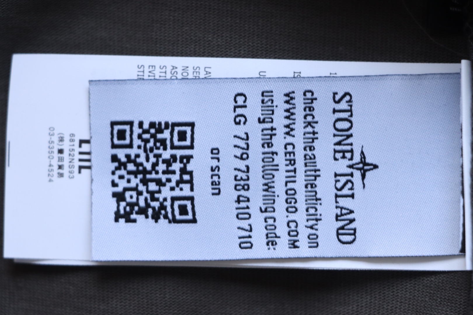 St0ne Island Stone Island Junior Diagonal Fleece T-shirt