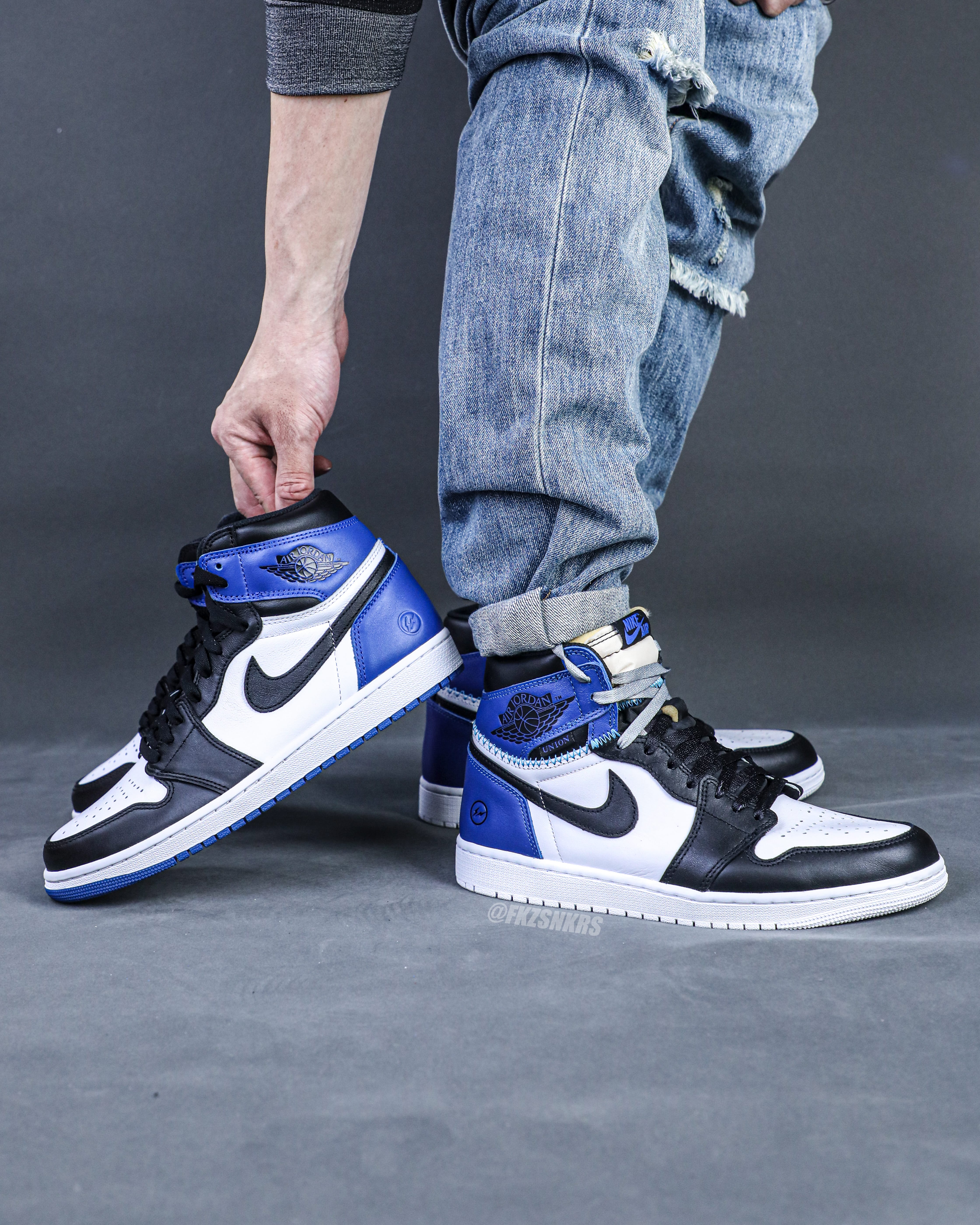 Union x Fragment x Air Jordan 1 High OG (Ln5 A1)
