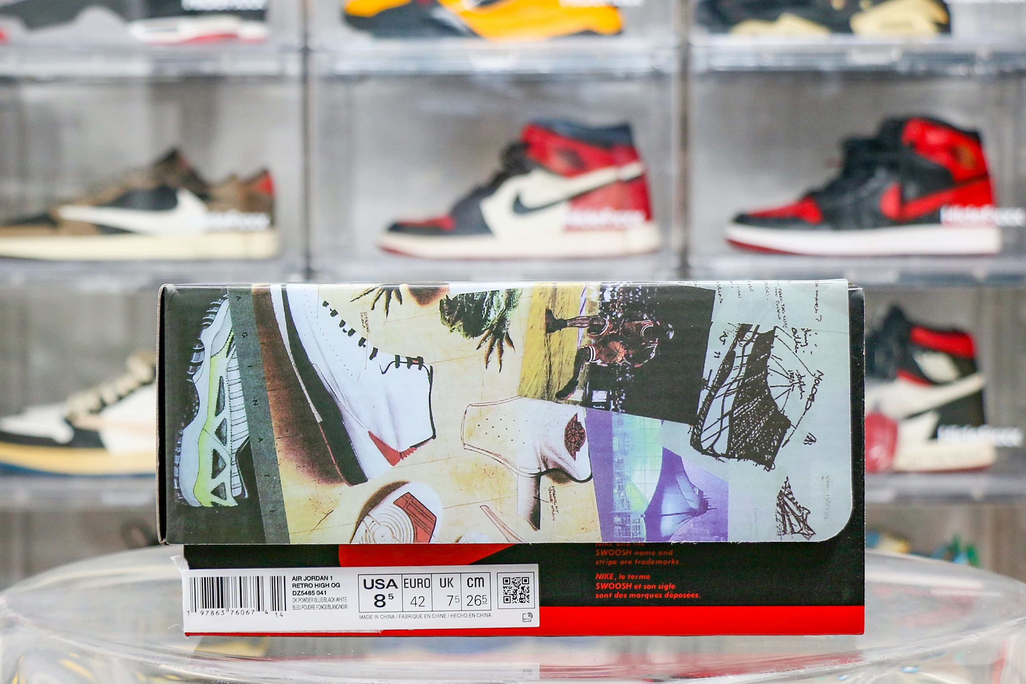 Union x Fragment x Air Jordan 1 High OG (Ln5 A1)