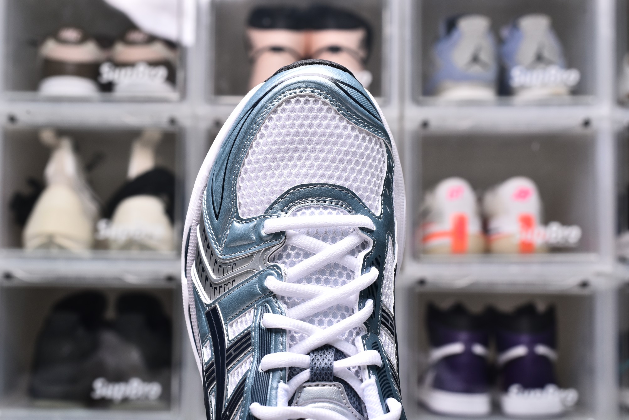 Gel Kayano 14 White Fjord Grey 2024