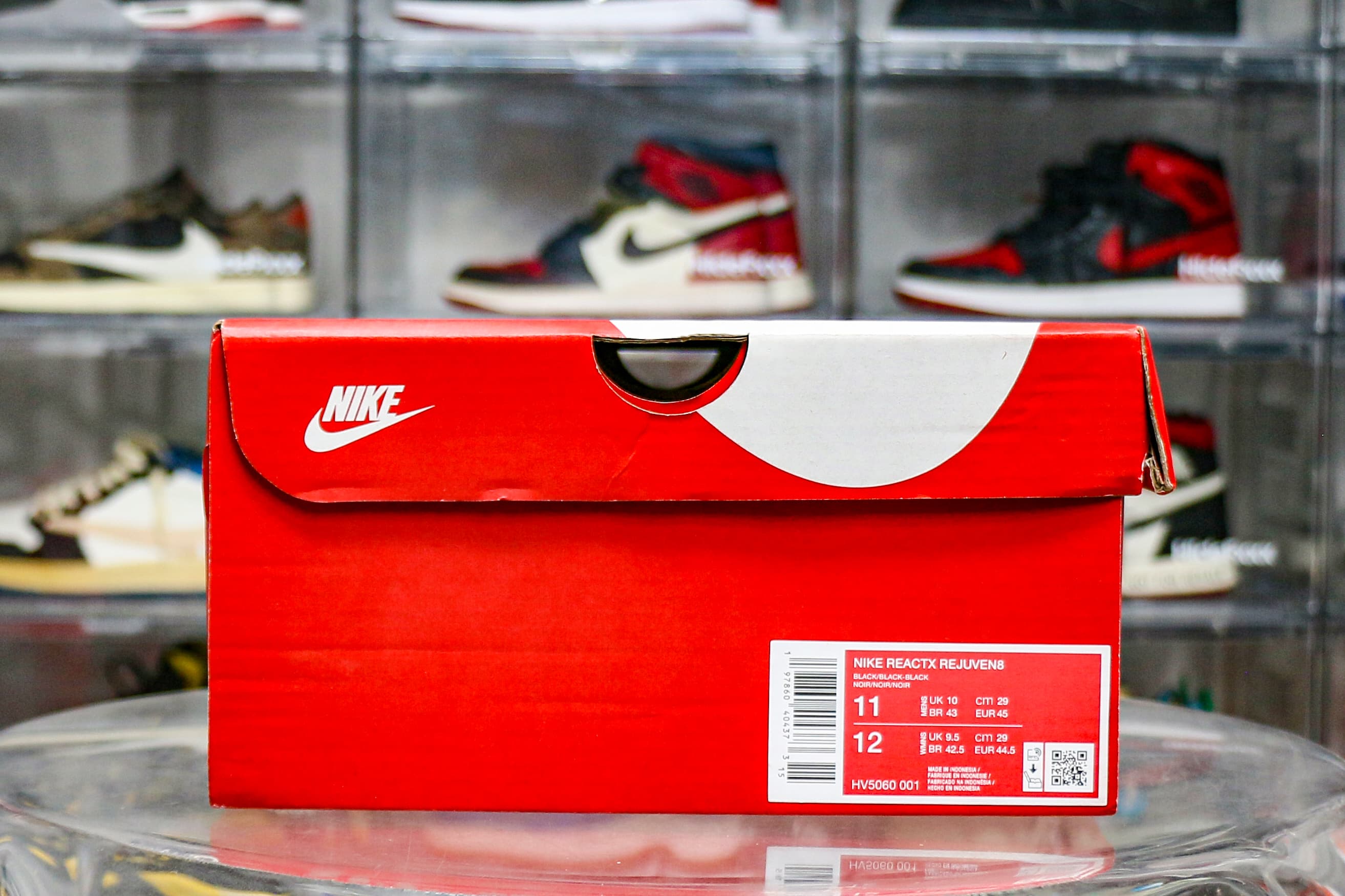 Nike ReactX Rejuven8 Triple Black