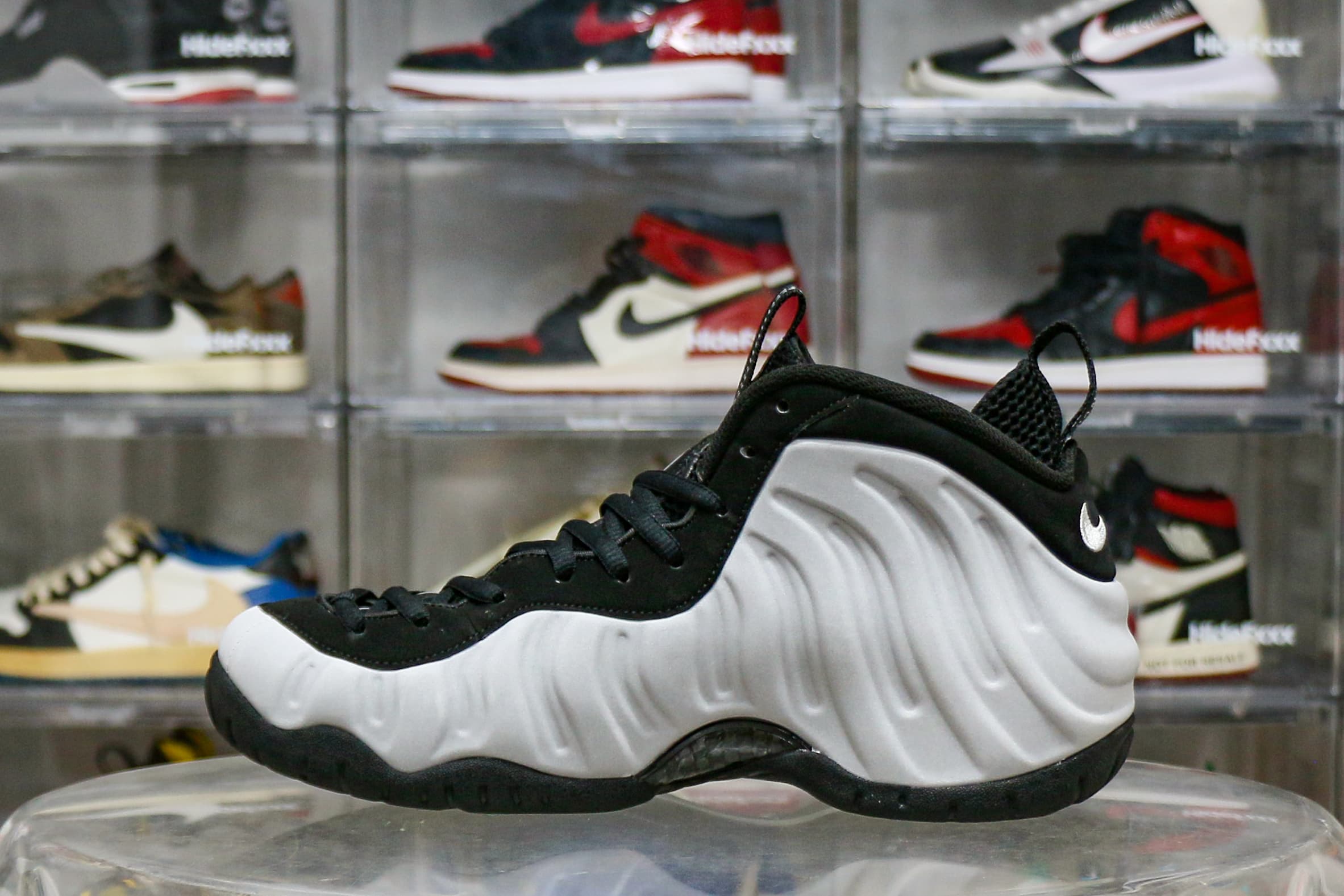 Air Foamposite Pro Wolf Grey