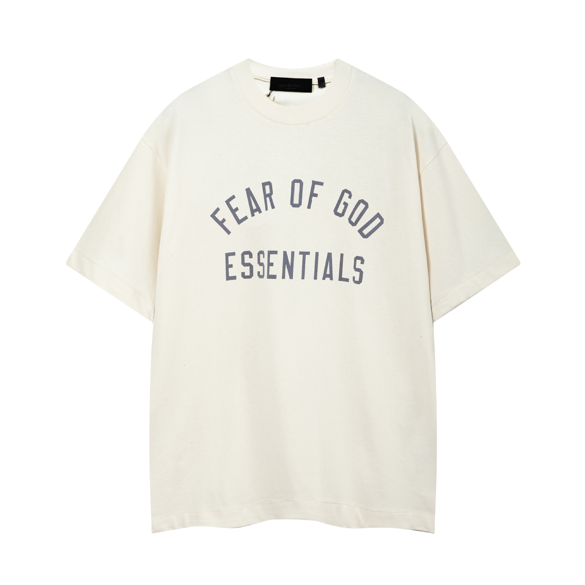 FOG Essentials 2025 Spring SummerLetter Print Short Sleeve T-Shirt